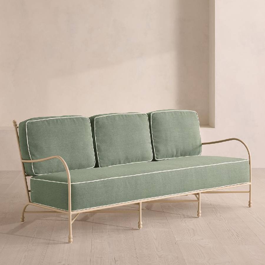 Fawn outdoor sofa by Soho Home