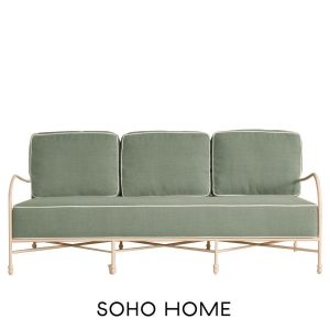 Fawn outdoor sofa by Soho Home