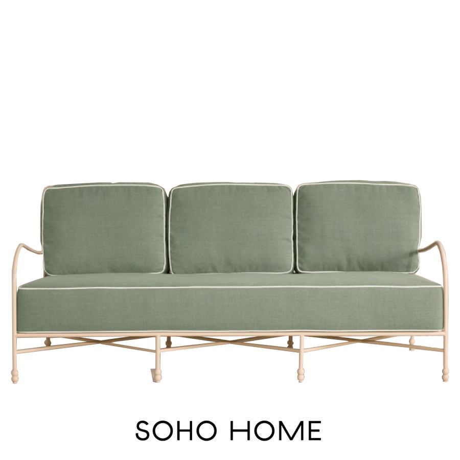 Fawn outdoor sofa by Soho Home