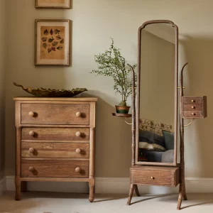 Fiorella floor standing mirror by OKA