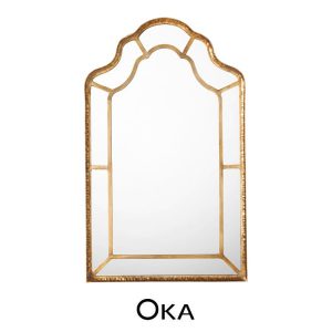 Ballyganon golden mirror by OKA