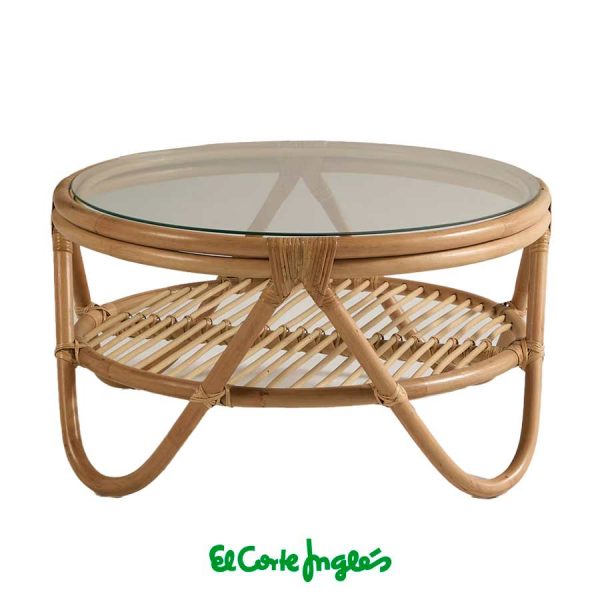 Mesa de ratán Portofino de El Corte Inglés