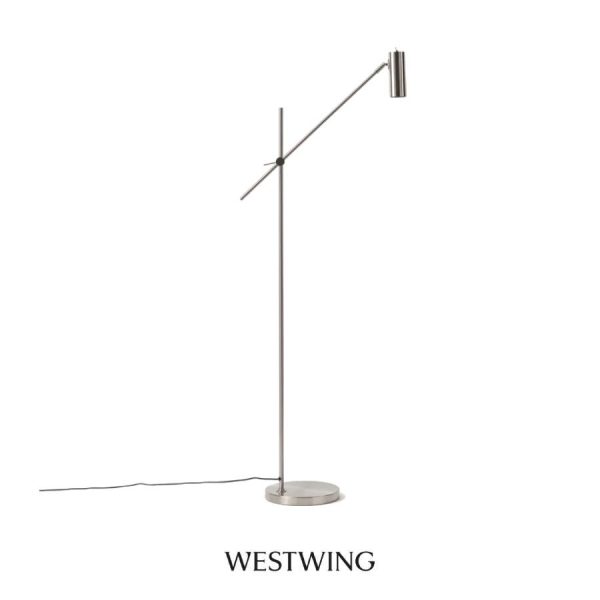 Lámpara de techo de metal plateado Cassandra de Westwing