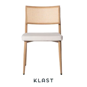 Silla de comedor beige Yara de Klast Home