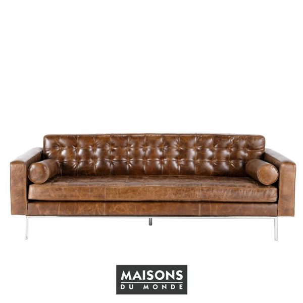 Sofá capitoné Mikado de Maisons du Monde