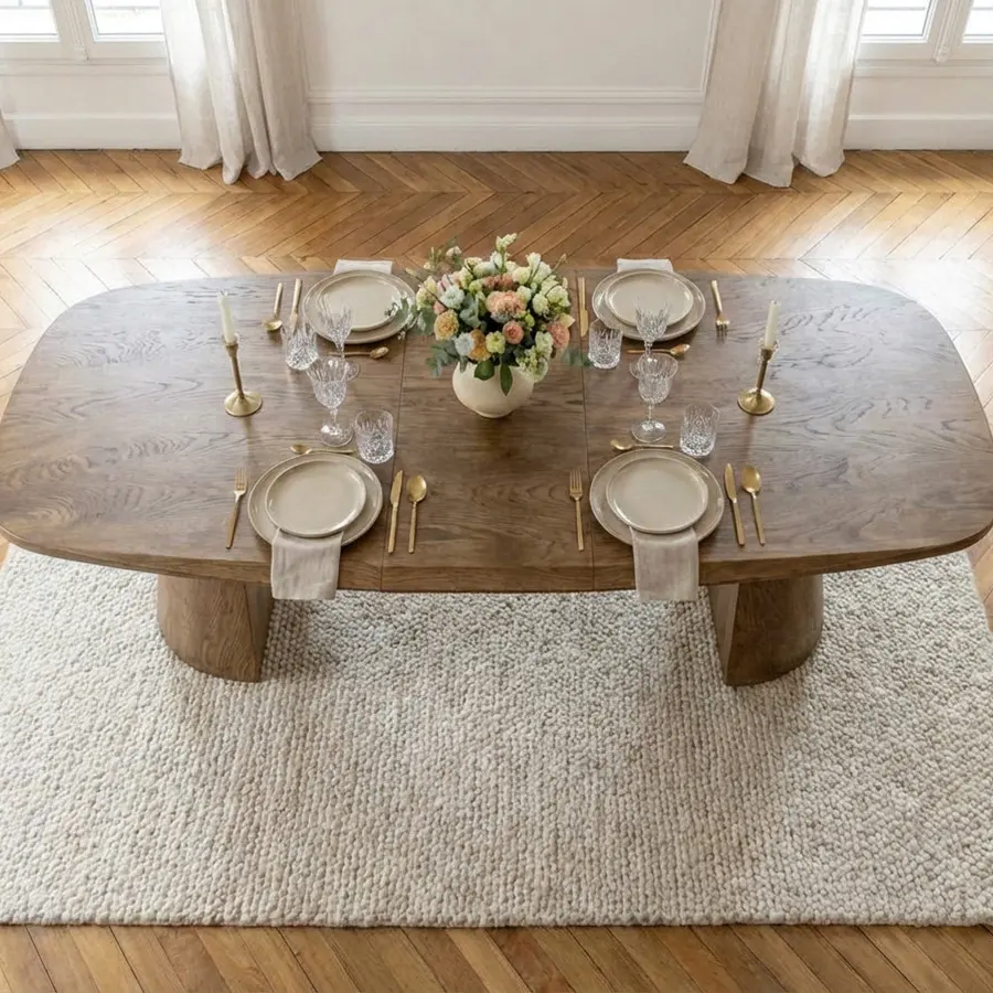 Table à manger extensible Mazargues de Bobochic