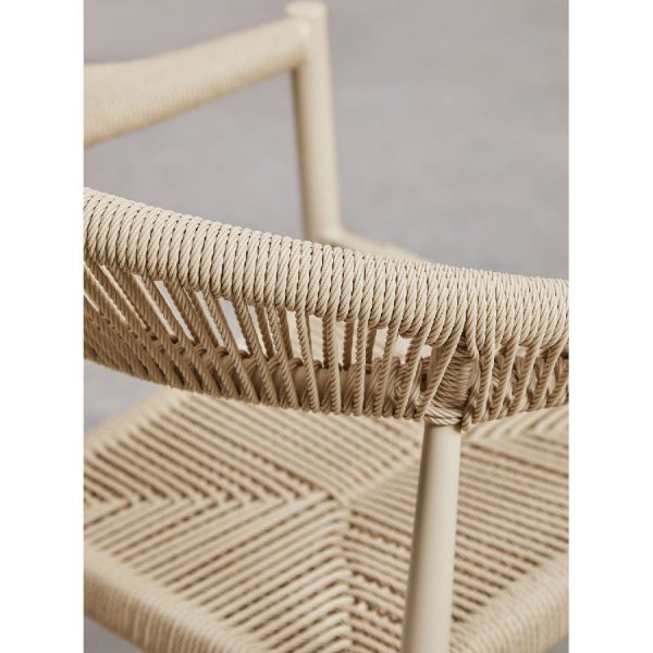 Silla de jardín Amatria beige de Sklum