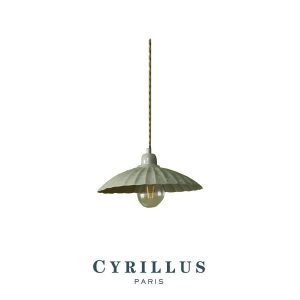 Suspension Aline en métal vert de Cyrillus