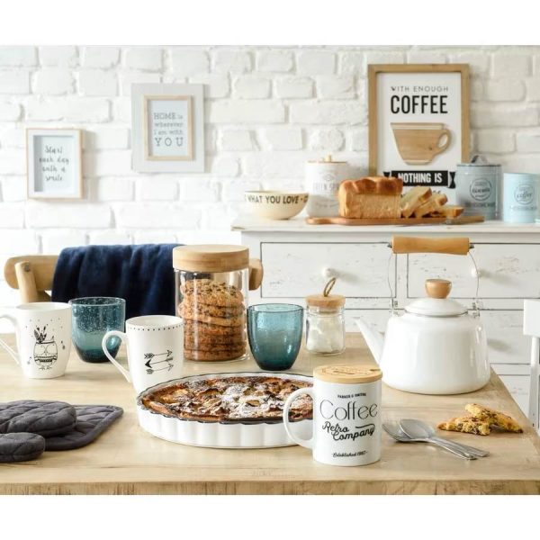 Vaso de cristal azul de Maisons du Monde