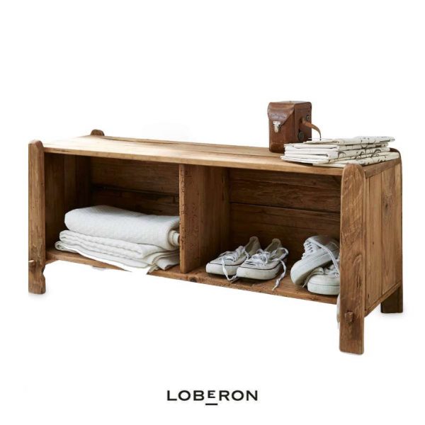 Banco Argenteuil de madera de Loberon