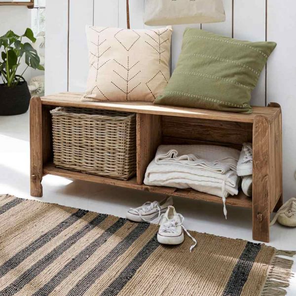 Banco Argenteuil de madera de Loberon