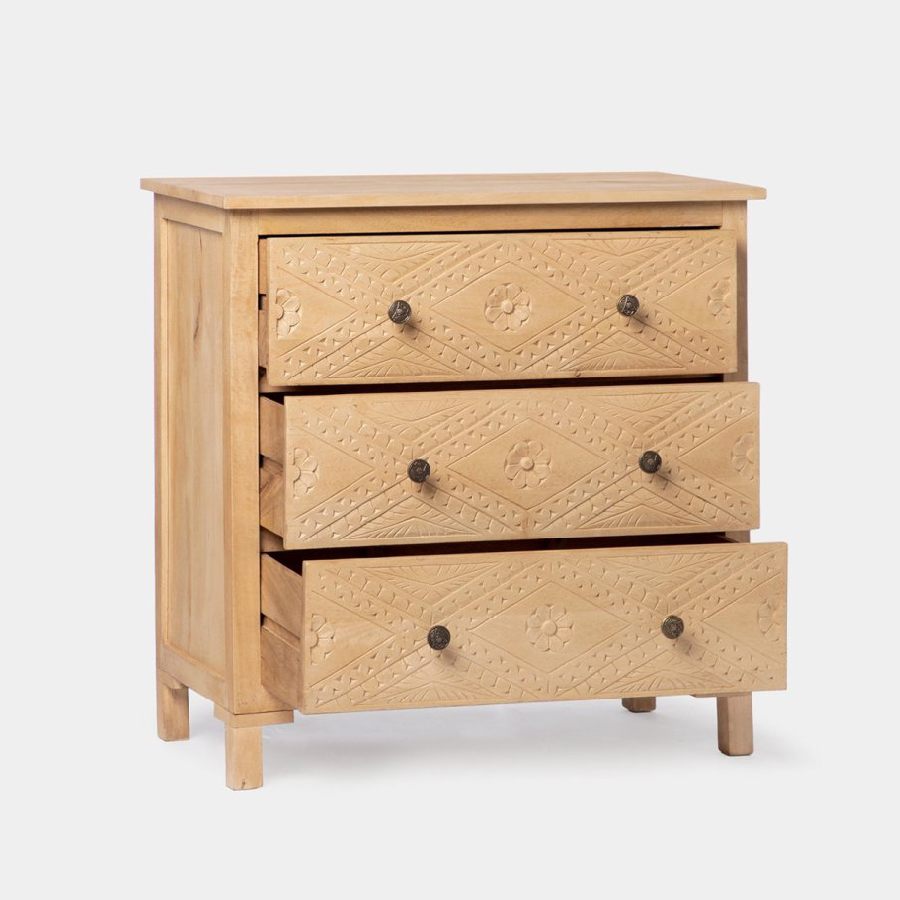 Cómoda de madera Nala de Klast