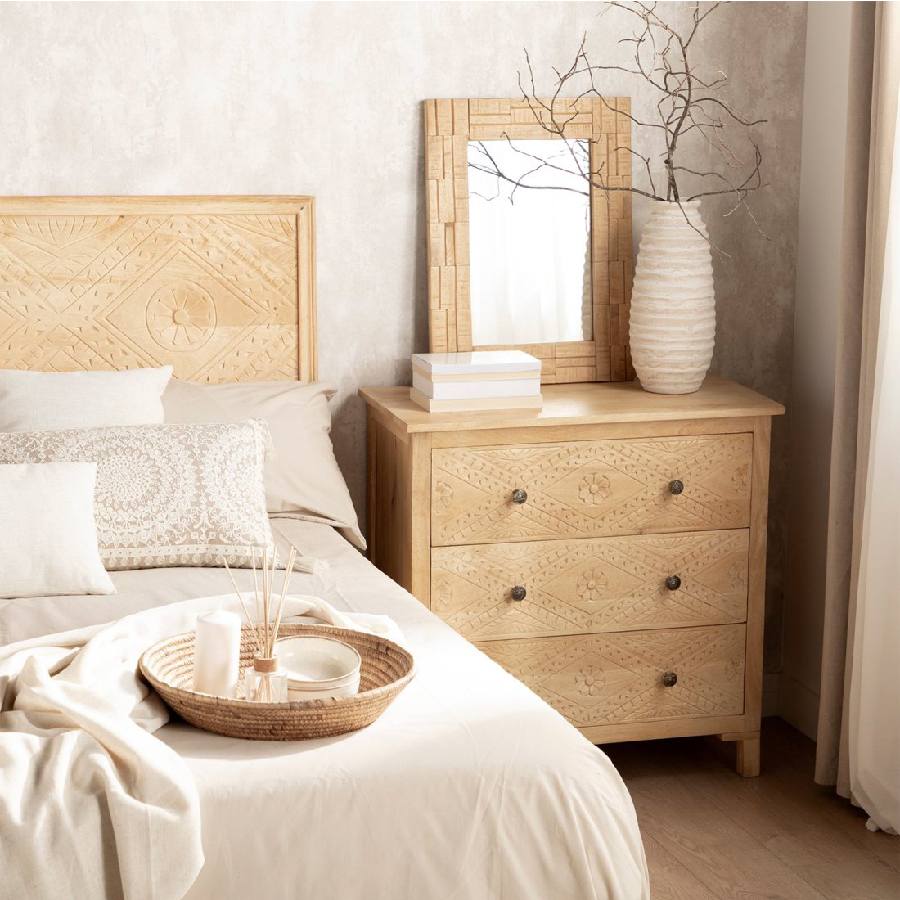 Cómoda de madera Nala de Klast