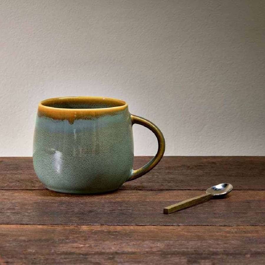 Kalini blue mug from Nkuku