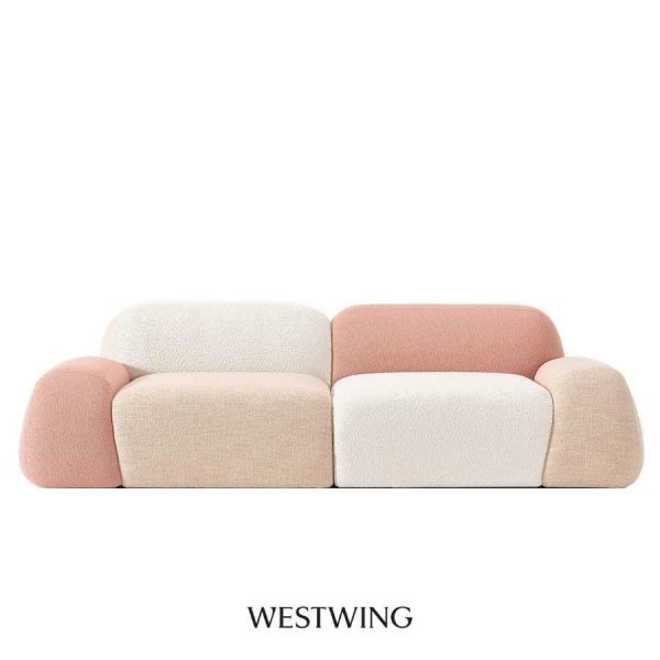Sofá modular Wolke multicolor de Westwing