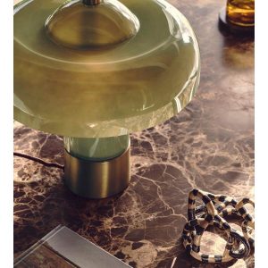 Giovanni green table lamp by Soho Home
