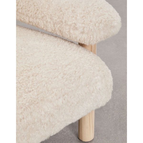 Sillón beige Bernia de Sklum