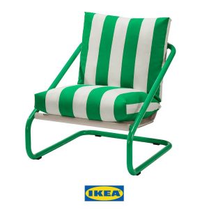 Sillón Önnestad verde de Ikea