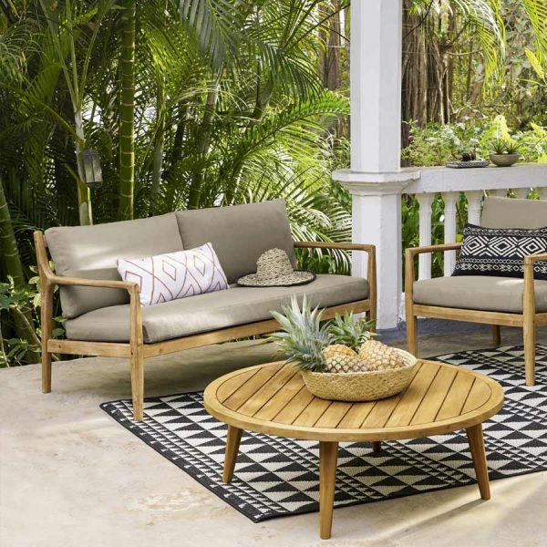 Canapé de jardin Indiana<br> Bois acacia<br> Maisons du Monde – Image 4