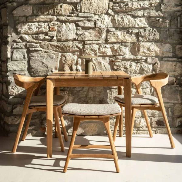 Table jardin en bois Bock de la marque Ethnicraft