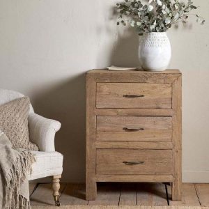 Iya reclaimed wood chest of drawers by Nkuku