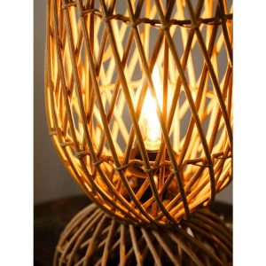 Kylo rattan table lamp by French
