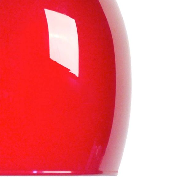 Lámpara de techo roja Signorina de Tosel