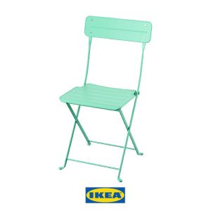 Silla de exterior Sundsö verde de Ikea