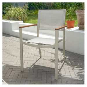 Silla de jardín Oris beige de Leroy Merlin