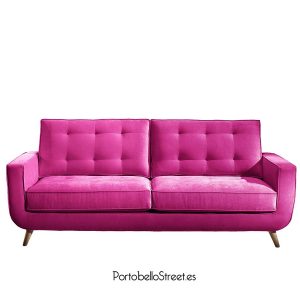 Sofá rosa Sterling Cooper de Portobello Street