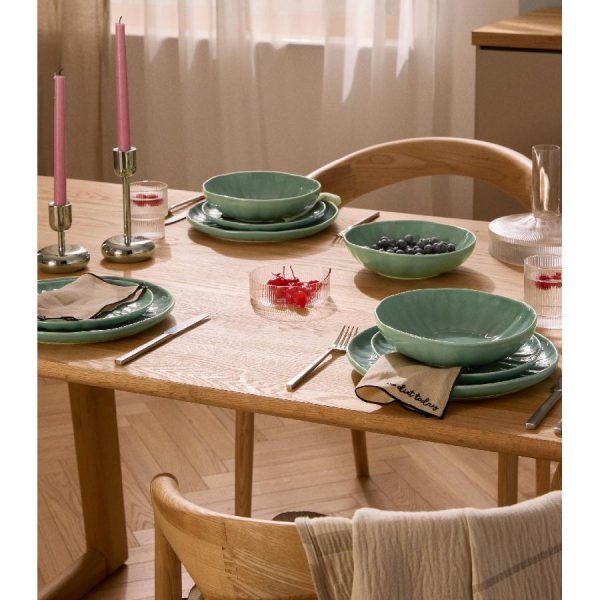 Vajilla Sali de porcelana verde de Westwing