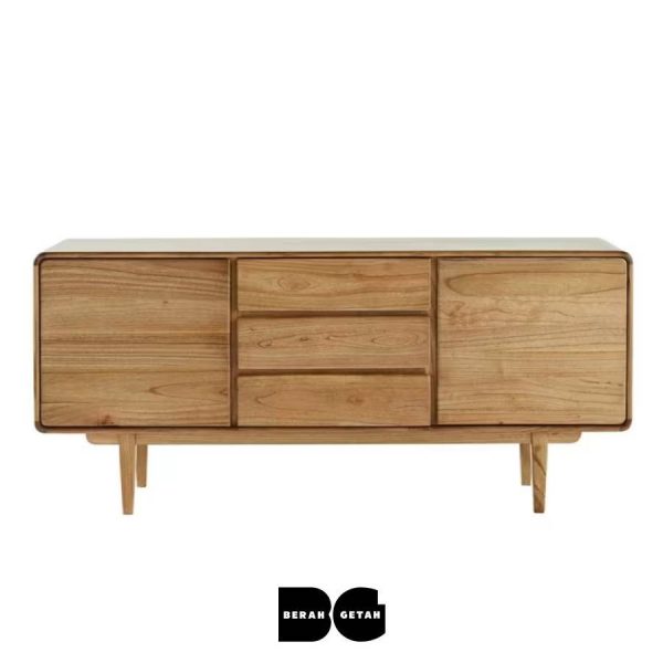 Aparador Lison de madera de mindi de Berah Getah