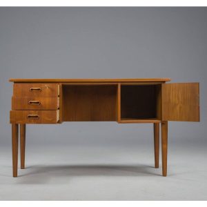 Bureau en teck style Scandinave