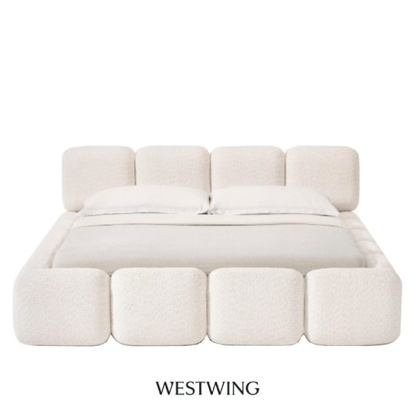 Cama Tayla en borreguillo de Westwing