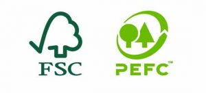 FSC and PEFC certification