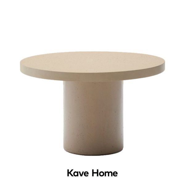 Mesa de exterior de cemento Aiguablava de Kave Home