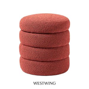 Puf Alto en borreguillo de Westwing