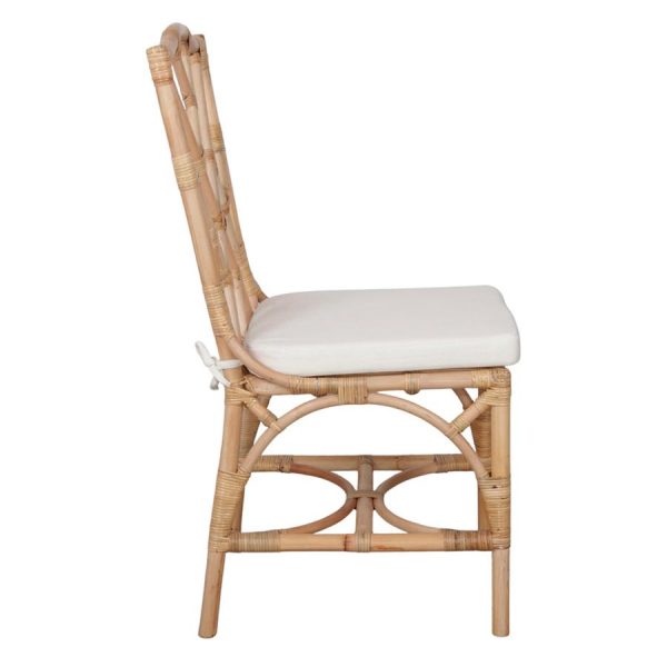 Silla Chippendale de ratán de Portobello Street