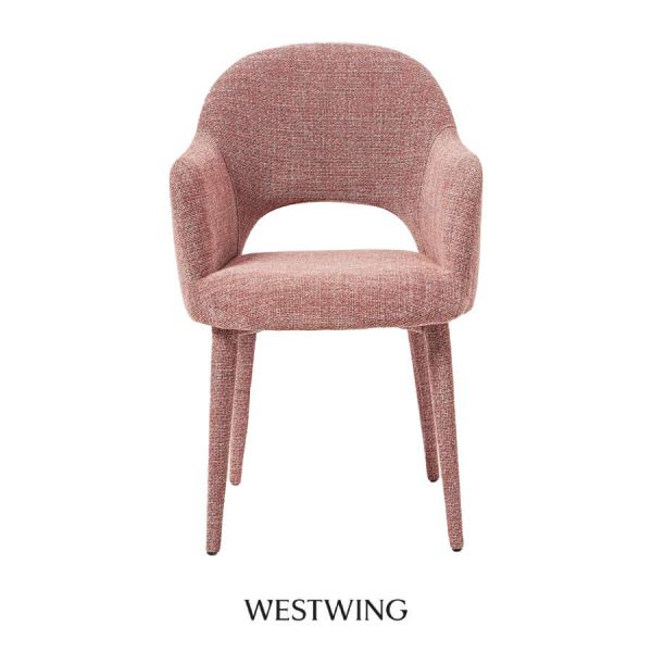 Silla Rachel rosa de Westwing