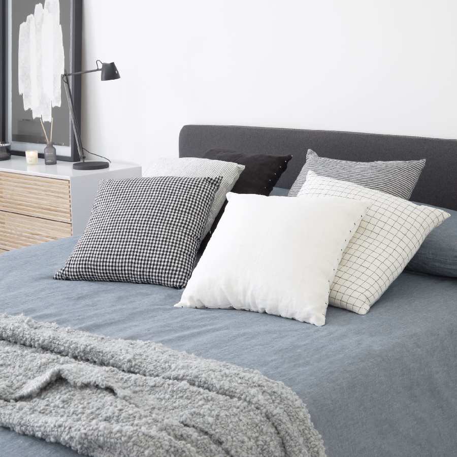 Funda de cabecero Dyla gris de Kave Home
