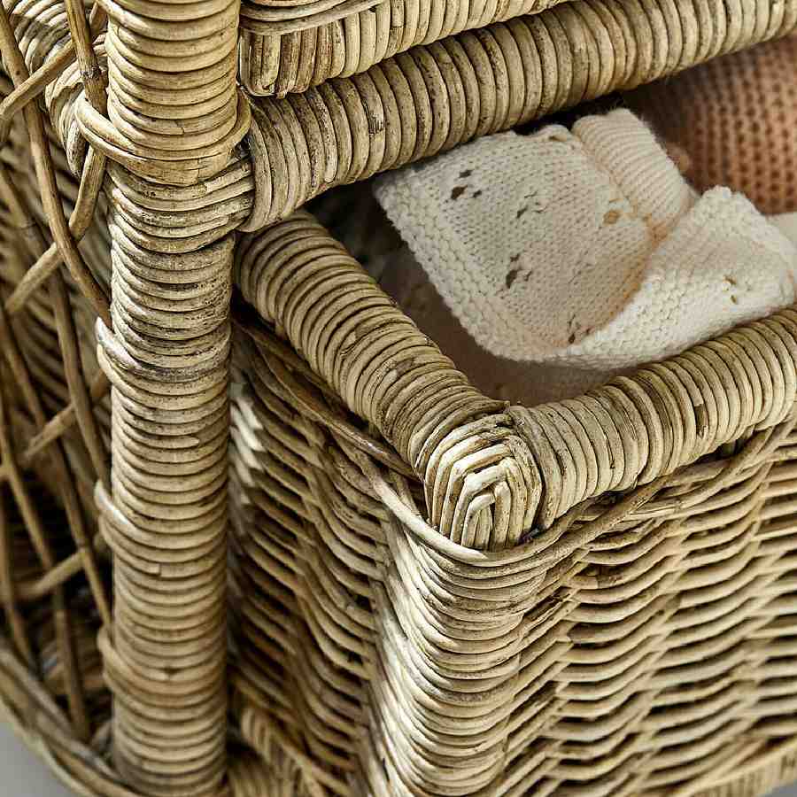 Mesita de ratán Mavellan de Loberon