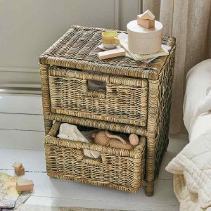 Mesita de ratán Mavellan de Loberon