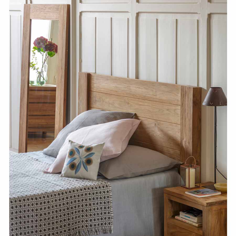 Wooden headboards and beds