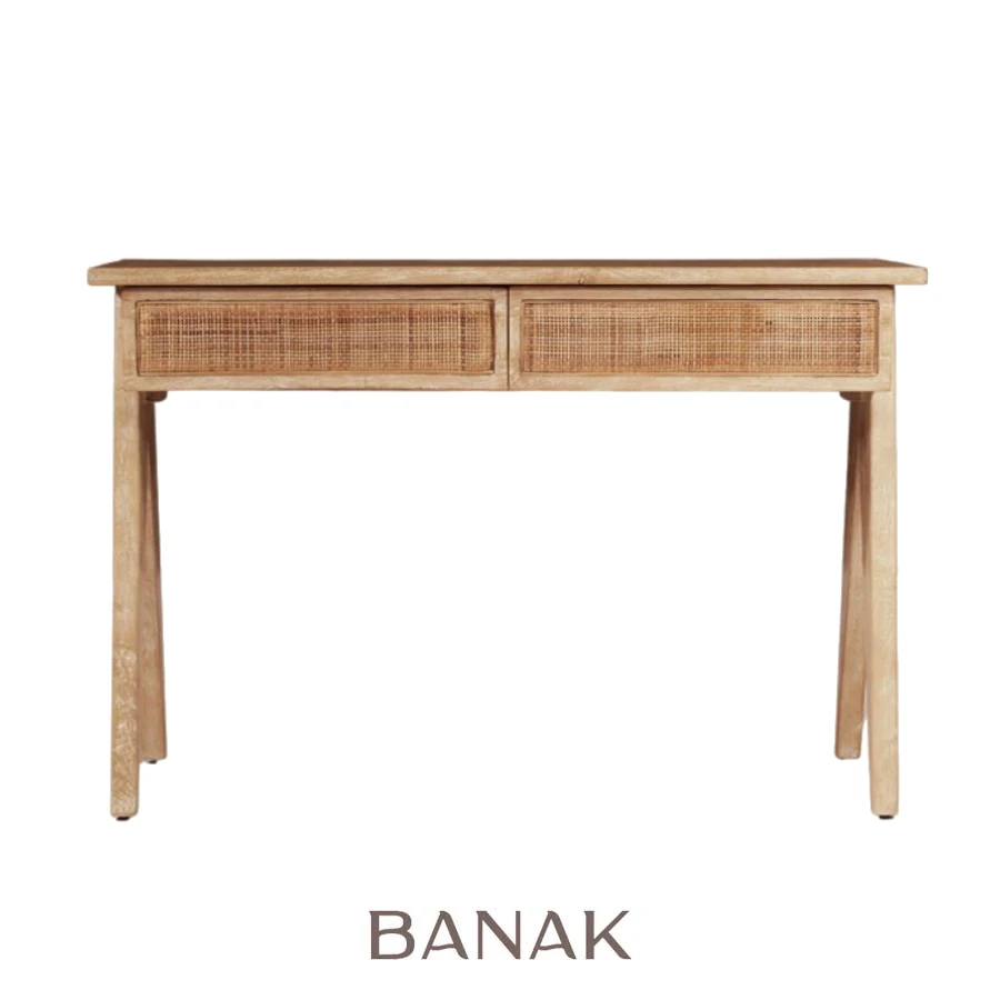 Escritorio Sienna de madera maciza de Banak