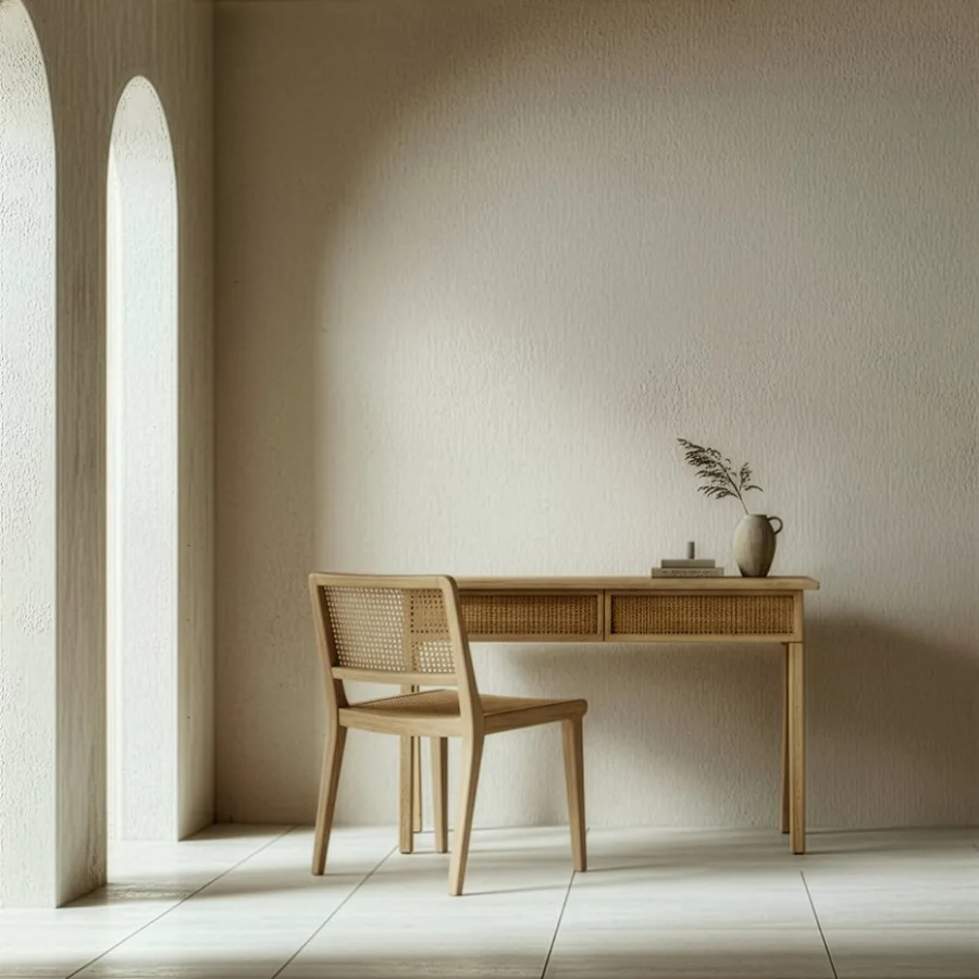 Escritorio Sienna de madera maciza de Banak