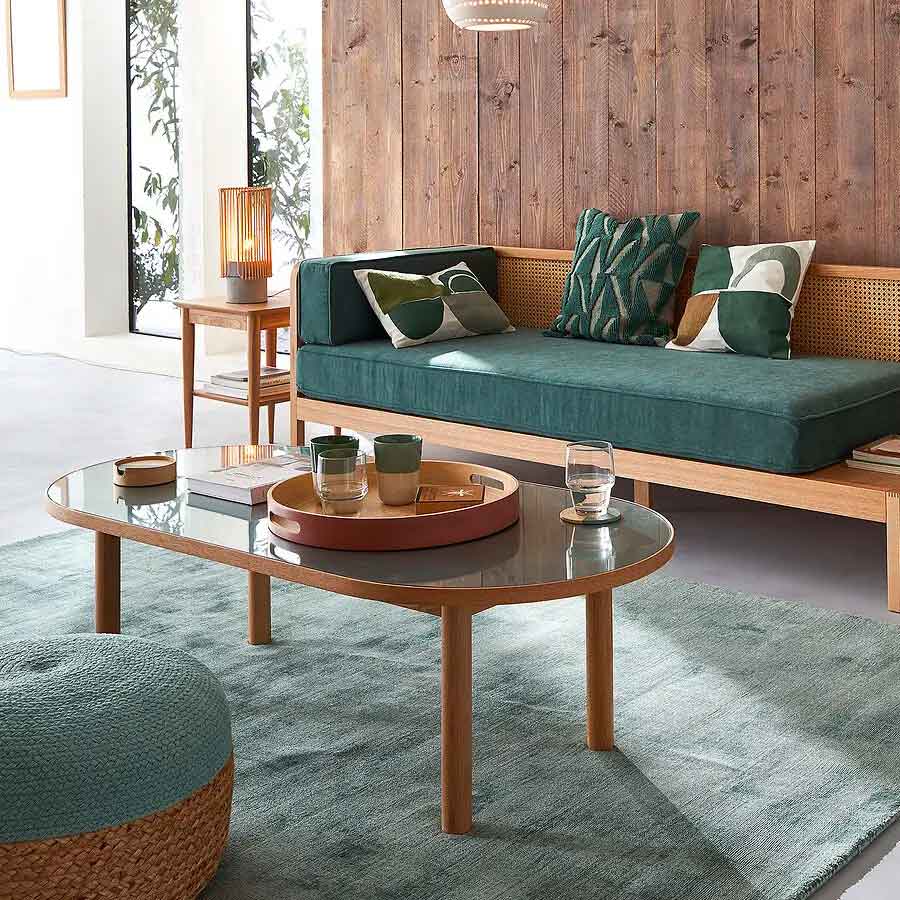 Evergreen coffee table from La Redoute