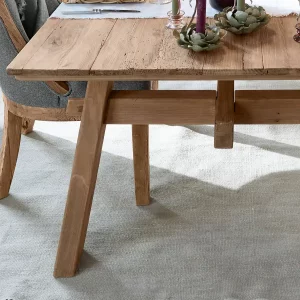 Mesa de comedor de madera reciclada de Loberon