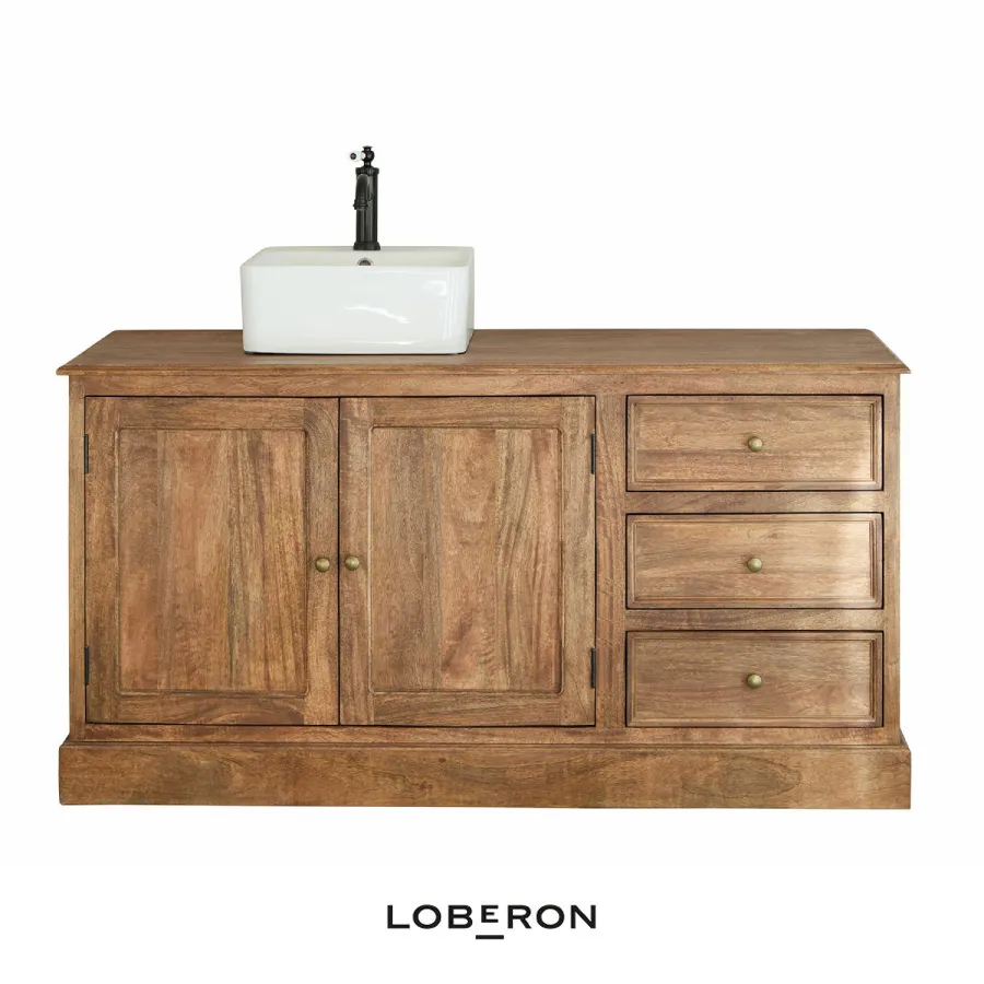 Mueble de lavabo de madera Dorchester de Loberon