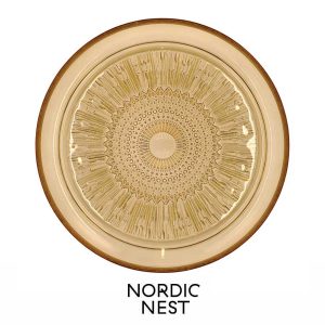 Plato llano Kusintha ámbar Nordic Nest