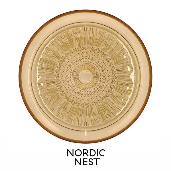 Plato llano Kusintha ámbar Nordic Nest